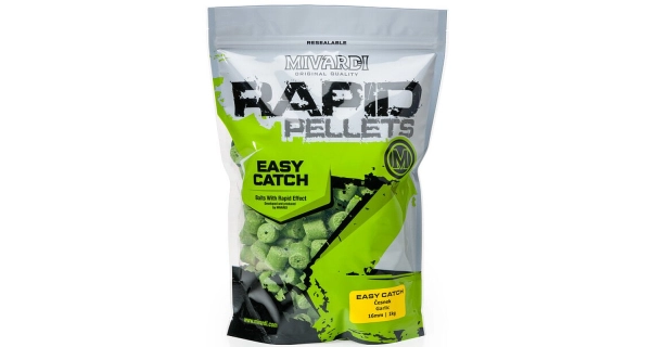MIVARDI - Pelety Rapid Easy Catch 16 mm 1 kg Cesnak