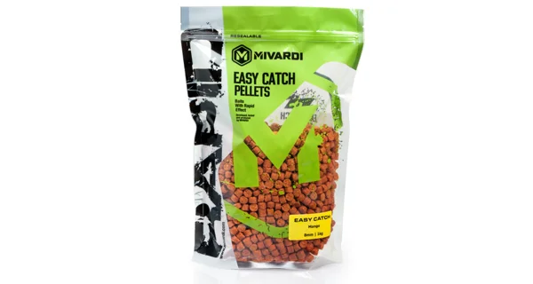 MIVARDI - Pelety Rapid Easy Catch 4 mm 1 kg Mango