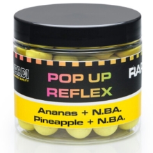 MIVARDI - Plávajúce boilies Rapid Pop Up Reflex Pineapple + N.BA. 14 mm 70 g