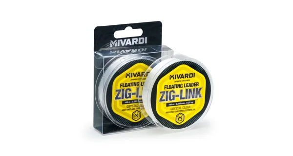 MIVARDI - Plávajúci vlasec Zig - Link 0,305 mm 100 m