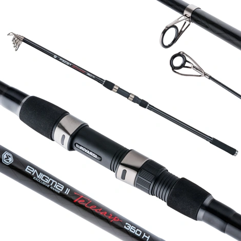 MIVARDI - Prút Enigma Telecarp II 360MH 3,6 m 50-100 g 5 dielov