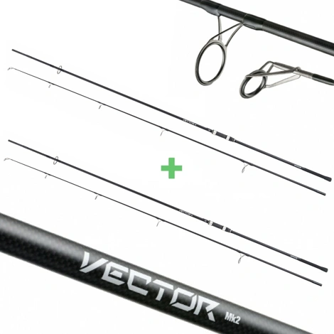 MIVARDI - Prút Vector Carp MK2 360H 3,6 m 3 lb Set 1+1