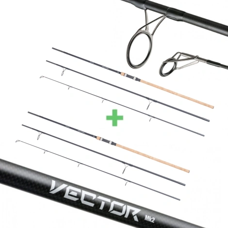 MIVARDI - Prút Vector MK2 FC 360H 3,6 m 3 lb Set 1+1 3 diely