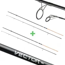 MIVARDI - Prút Vector MK2 FC 360SH 3,6 m 3 lb Set 1+1 2 diely