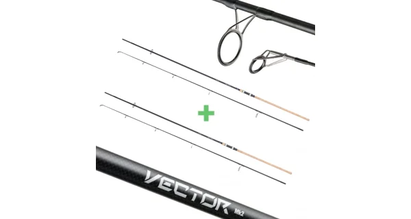 MIVARDI - Prút Vector MK2 FC 360SH 3,6 m 3 lb Set 1+1 2 diely