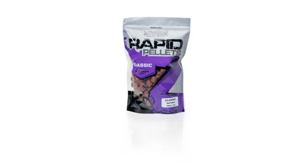 MIVARDI - Rapid pelety Classic Red Halibut 12 mm 1 kg