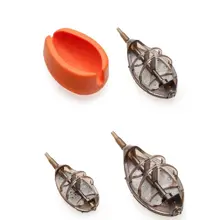 MIVARDI - Set krmítok Method Feeder Set Premium L 30 g + 40 g + 50 g + Formička