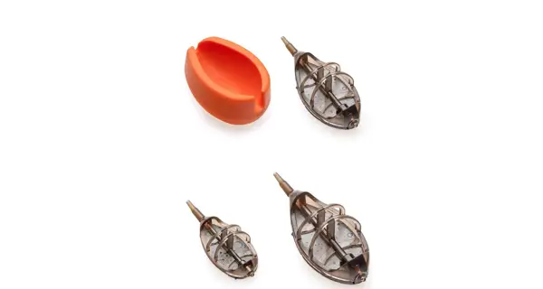 MIVARDI - Set krmítok Method Feeder Set Premium L 30 g + 40 g + 50 g + Formička