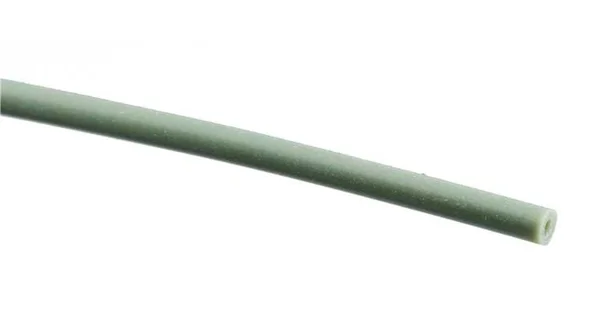 MIVARDI - Silikónová hadička 0,8 × 1,8 mm matná zelená 1 m