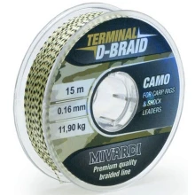 MIVARDI - Šnúra Terminal D-Braid - Camo 0,08 mm 15 m