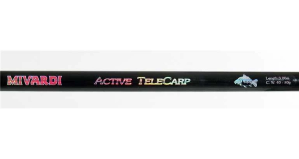 MIVARDI - Teleskopický prút Active Telecarp 3 m 40-80 g