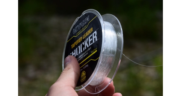 MIVARDI - Ujímaný vlasec Shocker Tapered Leader 0,28-0,57 mm 6,95 kg 5 x 15 m