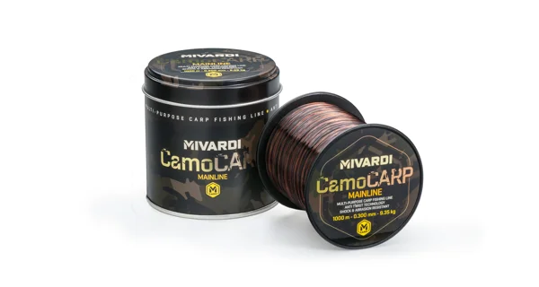 MIVARDI - Vlasec CamoCARP Mainline 0,28 mm 8,25 kg 1000 m