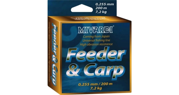 MIVARDI - Vlasec Carp & Feeder 200 m 0,185 mm 3,4 kg