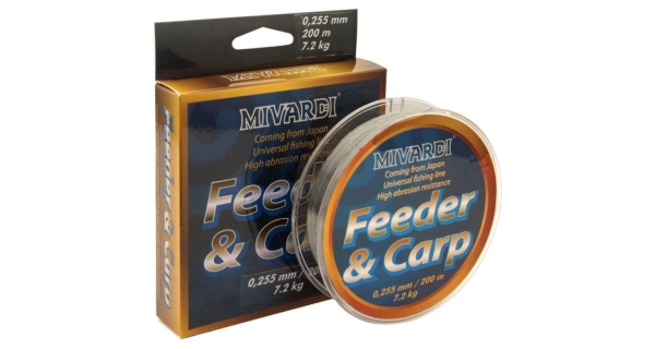 MIVARDI - Vlasec Carp & Feeder 200 m 0,205 mm 4,2 kg