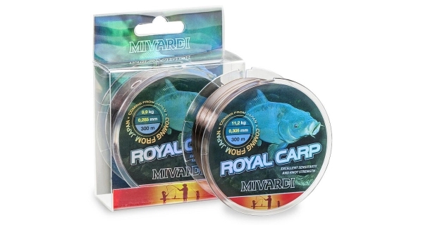 MIVARDI - Vlasec Royal Carp 600 m 0,225 mm 6,7 kg