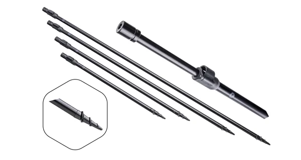MIVARDI - Zavrtávacia vidlička Entrix 180 109,5-204 cm