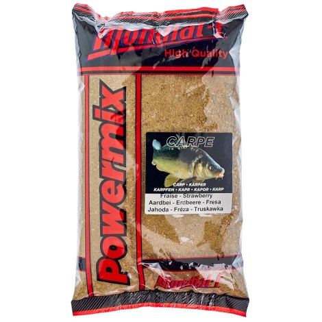 MONDIAL-F - Kŕmenie Powermix Carp jahoda 2,5 kg