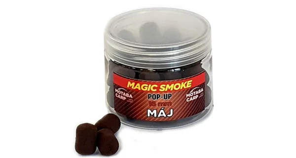 MOTABA CARP - Mrakujúci pop-up Magic Smoke Pečeň 16 mm 60 g