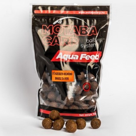 MOTABA CARP - Rozpustné boilie Aqua Feed 20 mm 1 kg Korenie