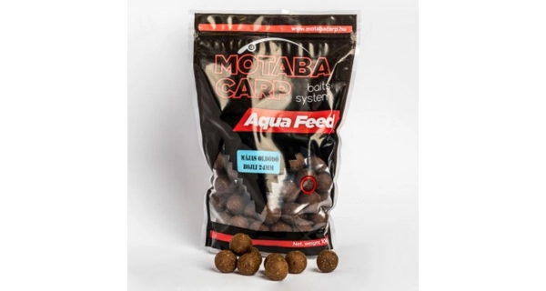 MOTABA CARP - Rozpustné boilie Aqua Feed 20 mm 1 kg Pečeň