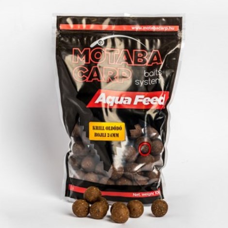 MOTABA CARP - Rozpustné boilies Aqua Feed 24 mm 1 kg Krill