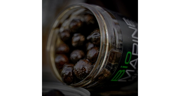 MUNCH BAITS - Dipované boilies Bio Marine 14 mm 200 ml