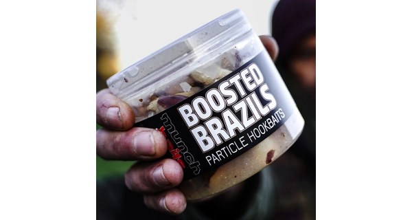 MUNCH BAITS - Partikel Boosted Brazils 450ml