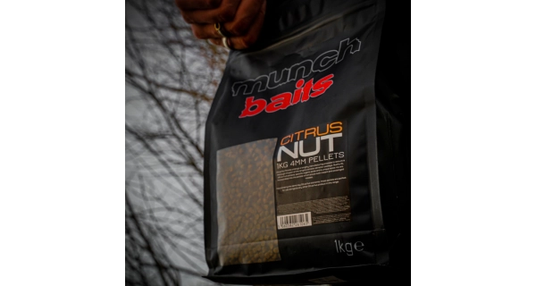 MUNCH BAITS - Pelety Citrus Nut 4mm 5kg