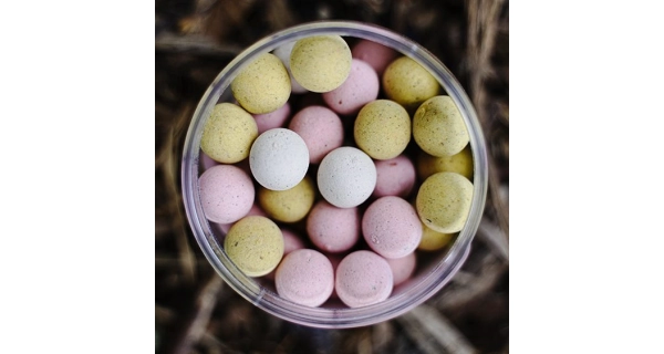 MUNCH BAITS - Plávajúce boilies Bio Marine Washed Out 18 mm 200 ml