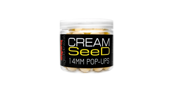 MUNCH BAITS - Plávajúce boilies Cream Seed 14mm 200ml