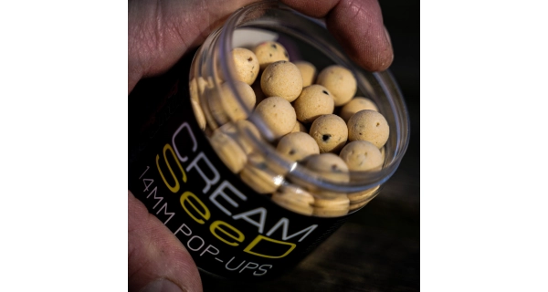 MUNCH BAITS - Plávajúce boilies Cream Seed 18mm 200ml
