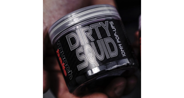 MUNCH BAITS - Plávajúce boilies Dirty Squid 10mm 200ml