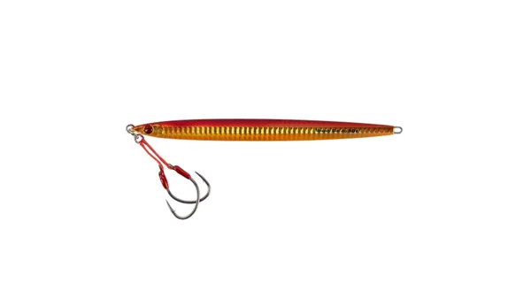 MUSTAD - Pilker Mezashi Slim Jig 20 cm 150 g Red Glow