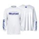 MUSTAD - Tričko Light Grey UV veľ. L