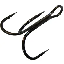 MUSTAD - Trojháčiky NP Round Bend Treble Hook veľ. 2 6 ks