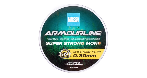 NASH - Armourline Super Strong Mono UV Yellow 1000 m 0,30 mm 5,44 kg