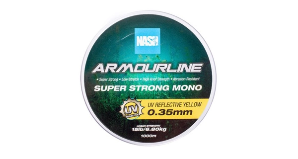 NASH - Armourline Super Strong Mono UV Yellow 1000 m 0,35 mm 6,80 kg