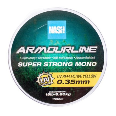 NASH - Armourline Super Strong Mono UV Yellow 1000 m 0,35 mm 6,80 kg