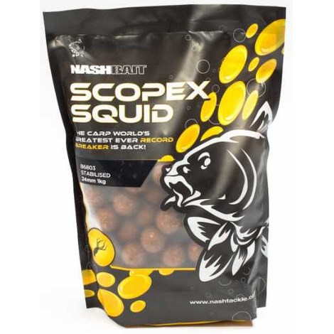 NASH - Boilie Scopex Squid Stabilised 24 mm 1 kg