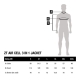 NASH - Bunda Zero Tolerancia Air Cell 3 in 1 Jacket veľ. XL