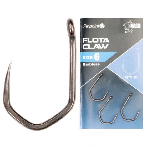 NASH - Háčik Pinpoint Flota Claw Barbless veľ. 7 10 ks
