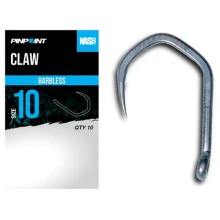 NASH - Háčiky Claw Barbless veľ. 10 10 ks
