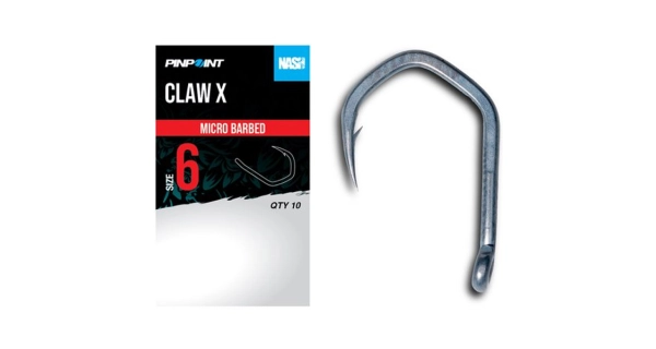 NASH - Háčiky Claw X Micro Barbed veľ. 6 10 ks