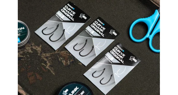 NASH - Háčiky Steelpoint Curve Shank Original veľ. 6 20 ks