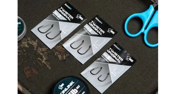 NASH - Háčiky Steelpoint Twister Original veľ. 4 20 ks
