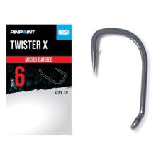 NASH - Háčiky Twister X Micro Barbed veľ. 6 10 ks