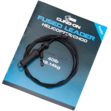 NASH - Hotová montáž Cling-On Fused Helicopter Silt Leader 18,14 kg 1 m