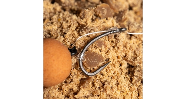 NASH - Hotový náväzec Fluorocarbon D-Rig Barbless veľ. 8