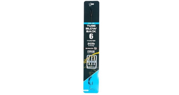 NASH - Hotový náväzec Tube Blow Back Rig Barbless veľ. 6
